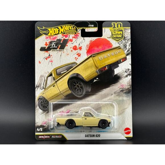 Hot Wheels Datsun 620 Japan Historics 5 Premium - Picture 1 of 2